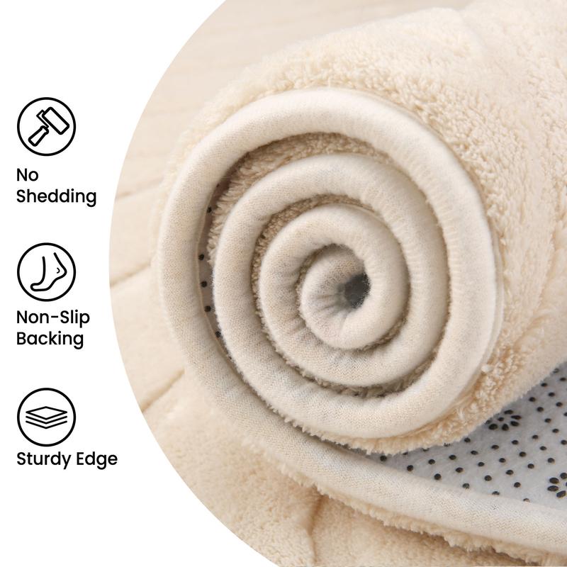 Pet Friendly Fluffy Area Rug, Soft Thick Modern Geometric Tree Ring Jacquard Carpet for Living Room Bedroom Dorm Kids Room summerwins