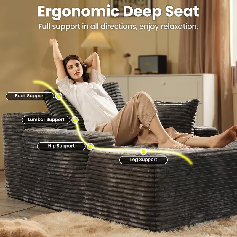 Extra-Large Boneless Cloud Chair