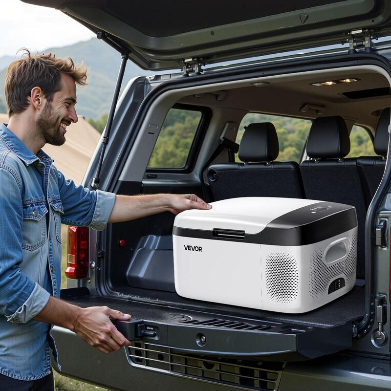 Portable Car Refrigerator Freezer – 16QT/15L Compact Cooling Solution