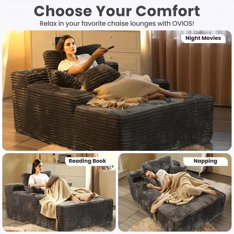Extra-Large Boneless Cloud Chair